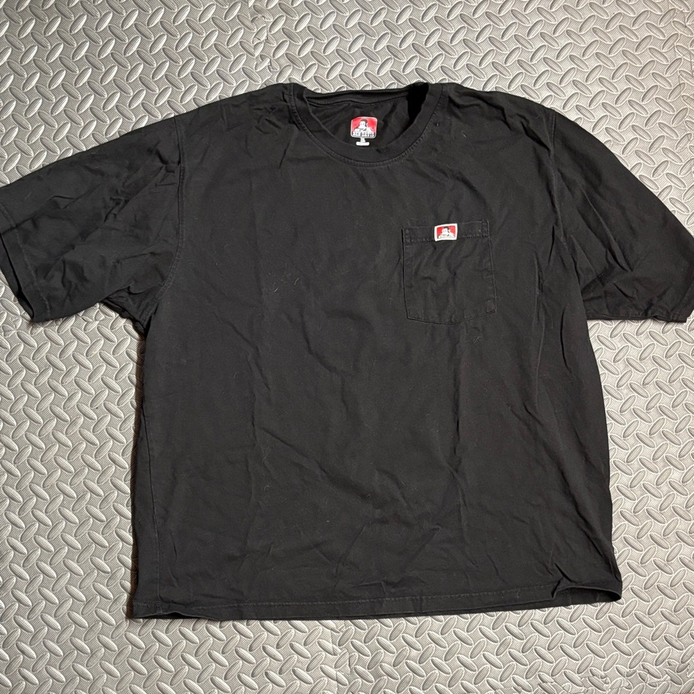 Ben Davis Black Short Sleeve Pocket Tee
